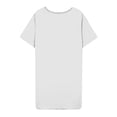thumbnail image 3 of UPPADA Robe T-Shirt Décontractée d'Été pour Femme Grande Taille Sans Manches Évasée avec Poches Col Ras du Cou Plissée Robe Débardeur Coupe Ample Boho Plage Robes d'Été Blanc, TG, 3 of 5
