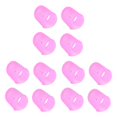 thumbnail image 4 of QualitChoice 4pcs Guitar Playing Left Hand Fingertip Ukulele Guitar Fingertip Silicone Protective Cover Pink L 3Set, 4 of 6
