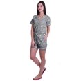 thumbnail image 2 of Moomaya Ensembles de Pyjama à Manches Courtes pour Femmes Imprimés Shorts de Nuit pour Dames, 2 of 6