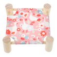 thumbnail image 3 of Washable Guinea Pig Bed Detachable Rabbit Hammock Elevated Pet Bed Hamster Sleeping Bed, 3 of 8