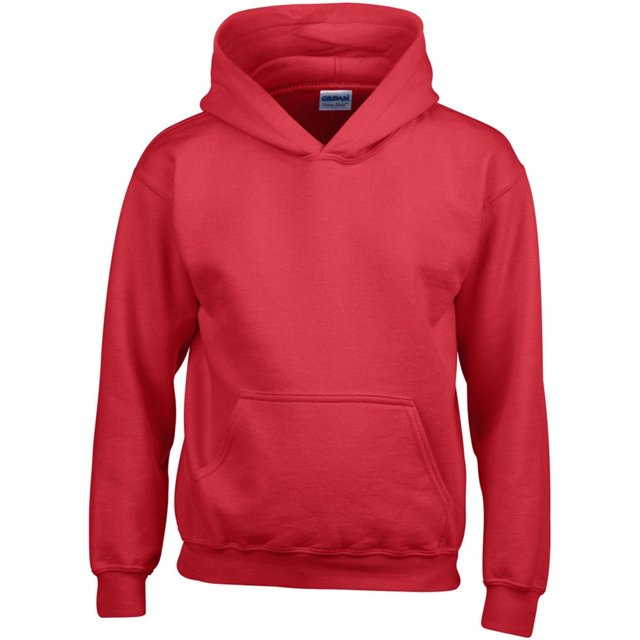 Gildan Heavy Blend Childrens Hooded Sweatshirt Top / Hoodie