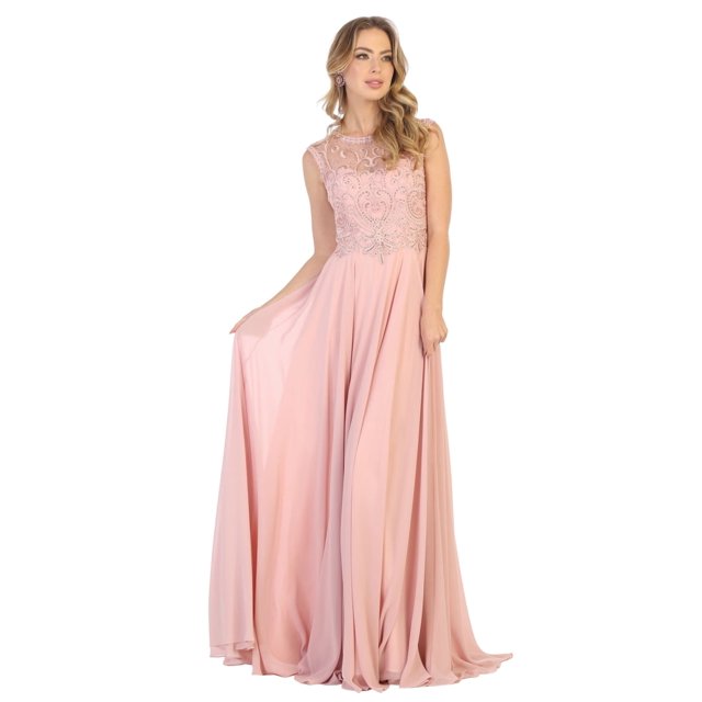 Robes Longues de Demoiselles d'Honneur et Tailles Plus