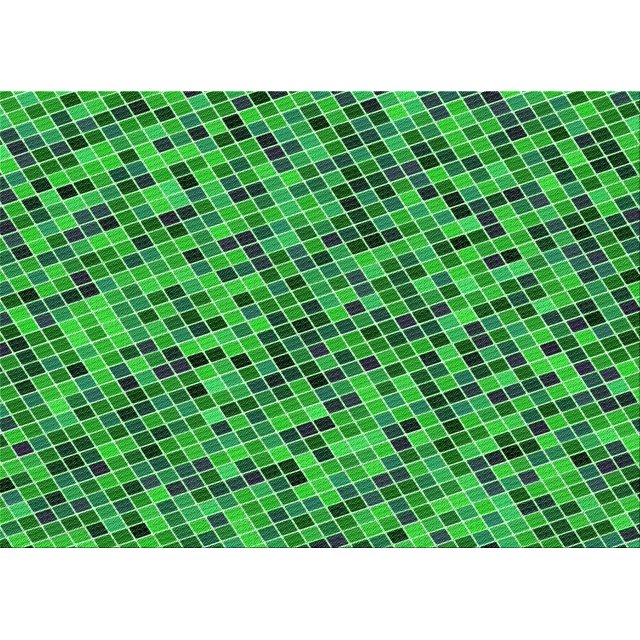 Ahgly Company Tapis Rectangulaire Lavable en Machine Intérieur Transitionnel Vert Forêt, 2 Pieds x 5 Pieds