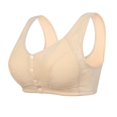 thumbnail image 4 of Birdeem Womens Comfortable Casual Large Size Fashion Bra without Steel Ring Front Buckle, 4 of 6
