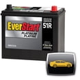 thumbnail image 1 of EverStart Auto Plat-Maxx-51RN, 12 Volt, Car Battery, Group Size 51R, 500 CCA, 1 of 6