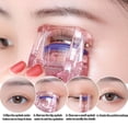 thumbnail image 4 of Vaidha 3 In 1 Eyelash Application Tool Kit | Eyelash Separator Metal Teeth Mascara Comb Portable Curler And Applicator Set Tweezers Extensions Clips Eyelashes, 4 of 7
