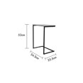 thumbnail image 4 of Jessar - Ensemble de 3 Tables d'Appoint, de la Collection Eden, Grain de Bois Gris, 4 of 6