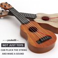 thumbnail image 3 of Children Can Pluck Strings And Play Yukrili Toys Beginners' Level Guitar Puzzle And Musical Instruments 17in Log color, 3 of 5