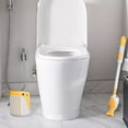 thumbnail image 4 of Toilet Cleaning Brush With Spray Function Detachable Suction Cup Base Ventilated Design Fish Tail Headfor Deep Cleaning - Cleaning Brush 2, 4 of 5
