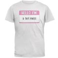 thumbnail image 1 of Halloween Hello I'm a Hot Mess Mens T Shirt, 1 of 1