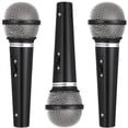 thumbnail image 4 of CIMAXIC Fête 3 Pcs Faux Modèles de Microphone Jouets de Simulation Microphone pour Enfants, 6.69"X1.97"X1.97 Pouces, 4 of 5