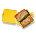 thumbnail image 3 of Toaster Microwave Toaster, 6.69x5.71x1.38in Sandwiches Panini Maker Grill Tray Time Saving, Fast Toastie Safe in Microwave Oven with Heart Pattern for Cooking Breakfast, 3 of 7
