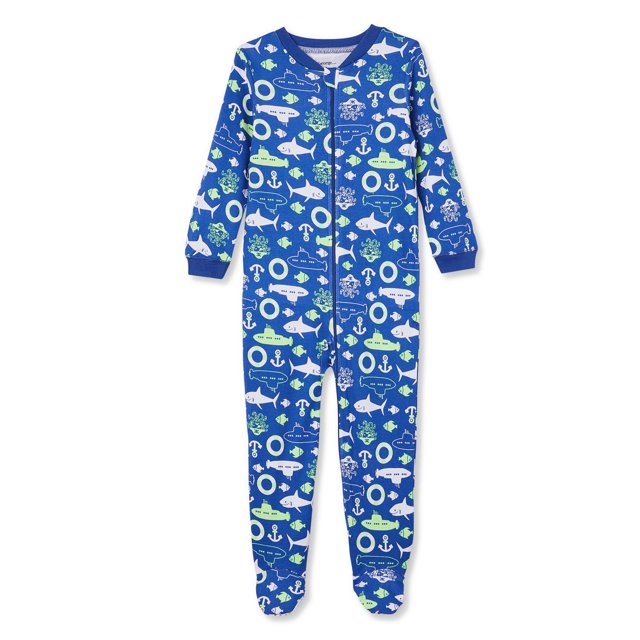 Grenouillère avec pieds George pour petits garçons