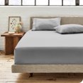 thumbnail image 1 of Bare Home 100% Organic Cotton Fitted Sheet - Percale Weave, 1 of 5