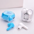 thumbnail image 4 of Transparent Bluetooth Earbuds, Bilateral Stereo, Copper Speaker, 4 of 5