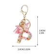thumbnail image 2 of TopLLC New English Letter Keychain Hanger Car Keychain Bag Accessories Suspension components, 2 of 2