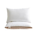 thumbnail image 2 of Uscallm Neck Support Pillow For Adults And Study, Orthopedic Cervical Pillow, Extra Thick High Loft Bed Pillow, Comfortable Soft Polyester Fiber Pillow Core For Dormitory Home Bedroom, 2 of 6