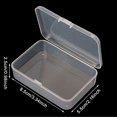 thumbnail image 2 of Rectangle Mini Clear Plastic Storage Containers Box Case with lid for Items Pills Herbs Baby Products Bead Jewelry and Other Small Items (* * ), 2 of 7