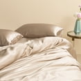 thumbnail image 4 of Pure Mulberry Silk 22 Momme Seamless Duvet Cover, 4 of 8