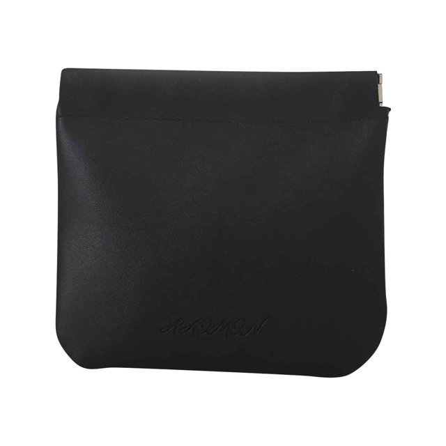 Sacs pour Femmes, Sac de Maquillage à Fermeture Automatique en Cuir, Sac de Rangement Portable pour Rouge à Lèvres, Mini Sac à Écouteurs Sans Fil, Sacs de Maquillage pour Femmes, Petit Sac de Maquillage