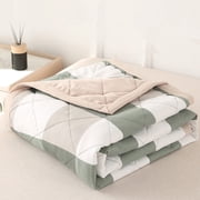Antqov Naked Sleeping-friendly Washed Refrigerated Comforter Summer Thin Comforter