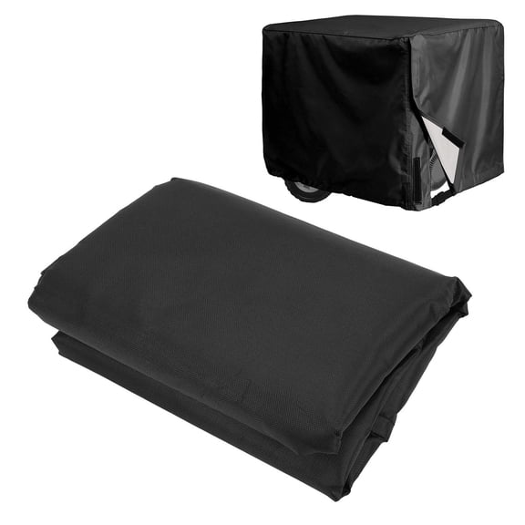 Generator Cover Water Proof, Generator Cover with Vent Heavy Duty Thicken 420D Silver Coated Oxford Sunproof Portable Generator Cover for Outdoor