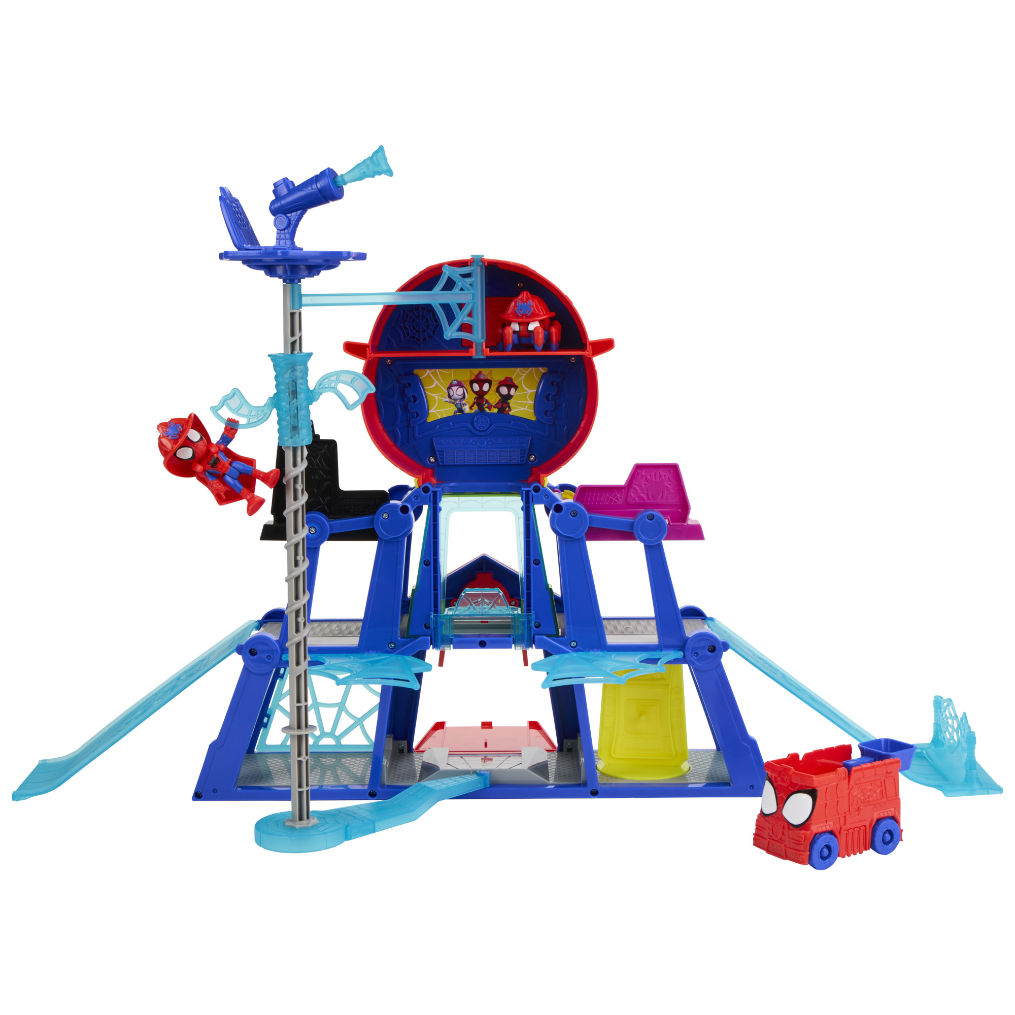 Marvel Spidey et ses Amis Extraordinaires QG Rescue-Webs, coffret pour enfants, dès 3 ans