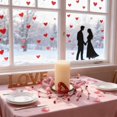 thumbnail image 4 of Anneau de Bougie de la Saint-Valentin, Centre de Table Floral avec Verdure et Baie pour Table, 4 of 5