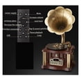 thumbnail image 3 of Gramophone Rétro Mini Ornements Anciens Tourne-Disque de Style Européen Tourne-Disque Vintage Mini Haut-Parleur, 3 of 6