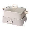 thumbnail image 2 of GROWTH TANK Electric Hot Pot 3.2L Removable Multiuse Adjustable Electric Shabu Shabu Pot, 2 of 8