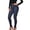 O-b-Dark Blue, variant on Womens Mom Jeans Womens Skinny Jeans Mid Rise, Stretch Denim Jean Slim Fitting Leg Elastic Waist Pants with Pockets S-70 Black L