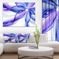 thumbnail image 1 of Fractal Bright Blue Flower, 1 of 3