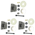thumbnail image 1 of 3X Pompe à Huile Engrenage à Vis Sans Fin Kit de Filtre pour Lave-Poussière Compatible avec 61 66 266 268 272 XP 266XP 268XP 272XP, 1 of 4