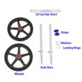 thumbnail image 2 of Sea Eagle EZ Cart) EZ Cart - Système de Roues à Cartes pour Bateaux et Kayaks (Petit, 2 of 5