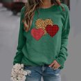 thumbnail image 2 of RKSTN Chandail pour Femmes Décontracté à Manches Longues Blouse à Imprimé de la Saint-Valentin Hauts Chandail Col Rond Coupe Ample Chandail, 2 of 3