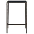 thumbnail image 2 of vidaXL Ensemble de Bar de Jardin 5 Pcs avec Coussins en Rotin Poly Brun, 2 of 5