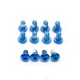 thumbnail image 1 of Lefu 12pcs M5x9mm Disque Frein Rotor Boulons Acier T25 Vélo Vélo Freins Vis à Disque, 1 of 9