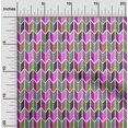 thumbnail image 2 of oneOone Rayon Pink Fabric Geometric Sewing Craft Projects Fabric Prints By Yard 56 Inch Wide, 2 of 4