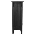 thumbnail image 3 of Leick Favorite Finds Mission Solid Wood Hall Stand in Black Slate, 3 of 10