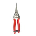 thumbnail image 1 of Elbow Pruning Shears Incisive Stainless Steel Blade Plastic Handle Red Hand Pruner for Gardening, 1 of 11