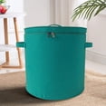 thumbnail image 5 of Feltree Zippered Storage Bucket Household Toy Storage Basket Dirty Clothes Basket Large Capacity Miscellaneous Storage Bucket, 5 of 5