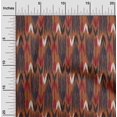 thumbnail image 1 of oneOone Cotton Poplin Fabric Arrow Ikat Print Fabric By Yard 56 Inch Wide, 1 of 4
