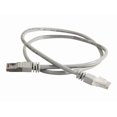 thumbnail image 1 of C2G 150 Pieds Cat5e Snagless Shielded (STP) Ethernet Network Patch Cable - Gray - Câble de Réparation - RJ-45 (m) à RJ-45 (m) - 150 Pi - STP - CAT 5e - Moulé, Brin - Gris, 1 of 13