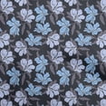 thumbnail image 1 of oneOone Polyester Spandex Navy Blue Fabric Florals Craft Projects Decor Fabric Printed By The Yard 56 Inch Wide, 1 of 4