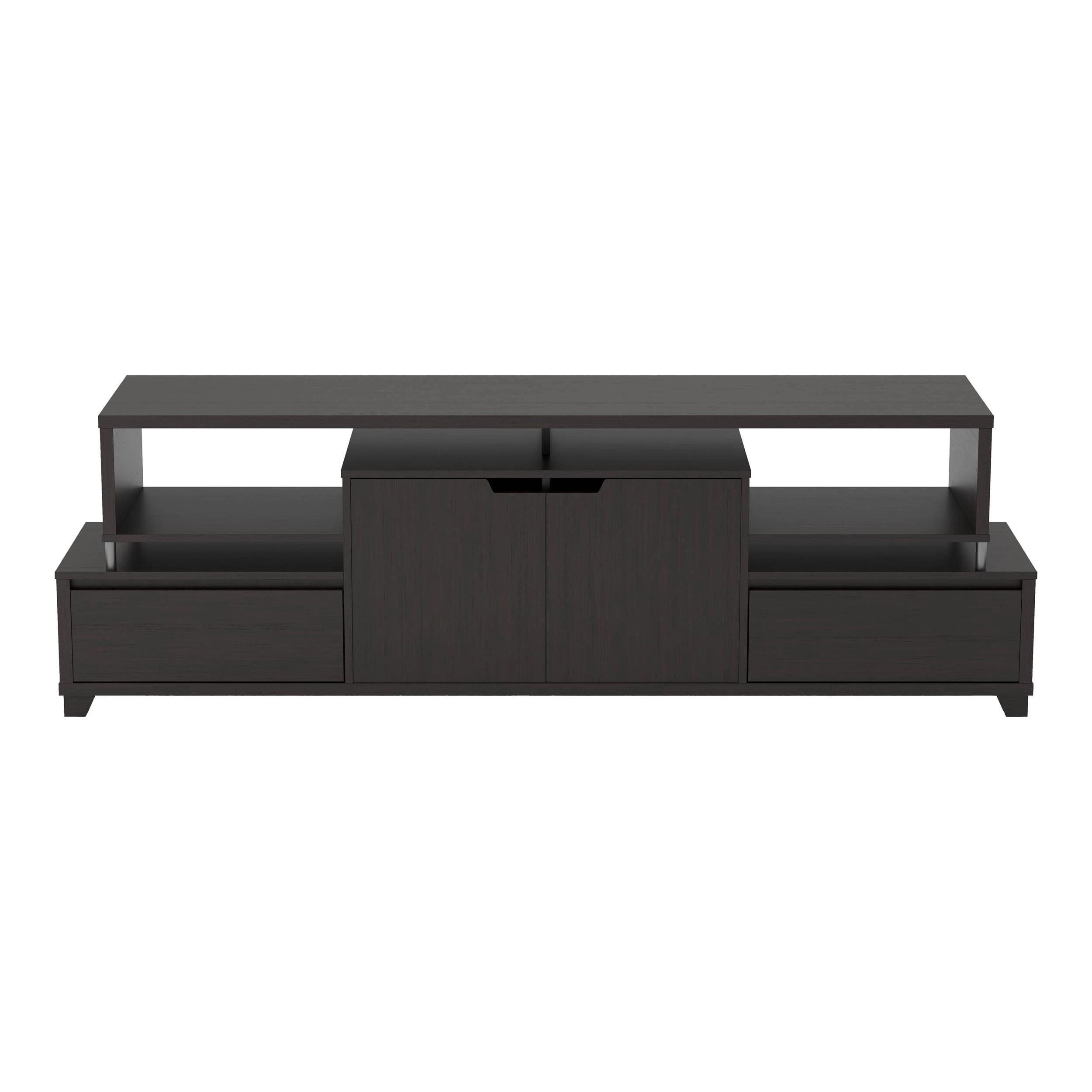 Furniture of America Eliana Support TV en bois multi-rangement en cappuccino