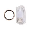 thumbnail image 2 of Smart Ring, Health Fitness Tracker Ring to Monitor Fitness Pedometer Sleep Tracking APP, for  Photo, 5ATM Waterproof Wearable Health Ring for Men Women, 5 Days, 2 of 7