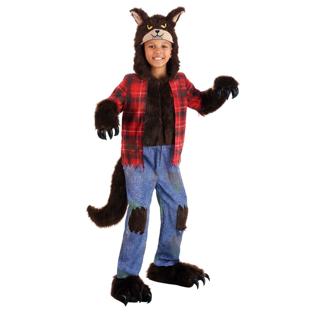 Brown Werewolf Kids Costume