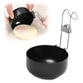 thumbnail image 1 of Stainless Steel Egg Cooker for Perfectly Poached Boiled Eggs | Hang Ear Design | Nonstick Egg Poacher Tool for Kitchen Use, 1 of 7