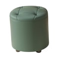 thumbnail image 3 of DOLITY Petit Tabouret Rond Repose-Pieds Ottoman Tabouret Stable pour Chambre de Bébé Entrée Chambre Vert, 3 of 9