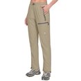 thumbnail image 1 of Little Donkey Andy Pantalon Cargo Léger à Séchage Rapide pour Femmes, Randonnée, UPF 50+, Extensible, Décontracté, Khaki TTG, 1 of 5